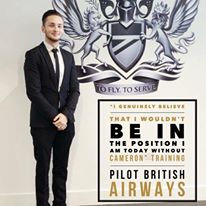 Cameron Parker client British airways pilot  Fitness Motivation