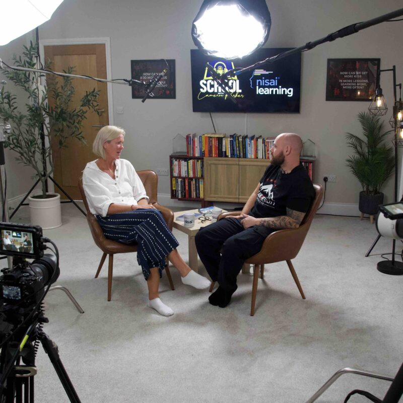 Mandy Hickson RAF Fighter Pilot, Failure & Resilience, on The School Podcast, Cameron Parker