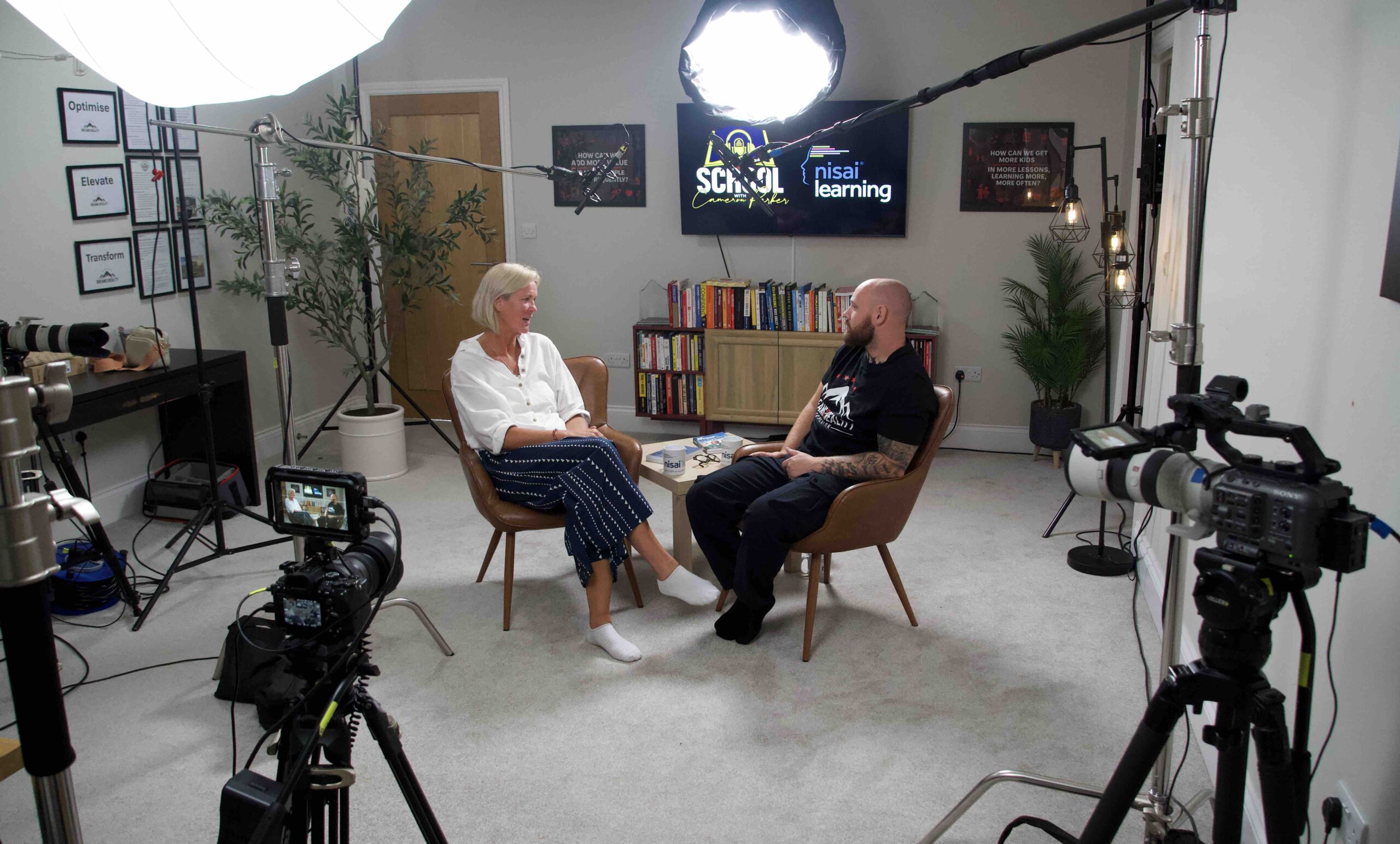 Mandy Hickson RAF Fighter Pilot, Failure & Resilience, on The School Podcast, Cameron Parker